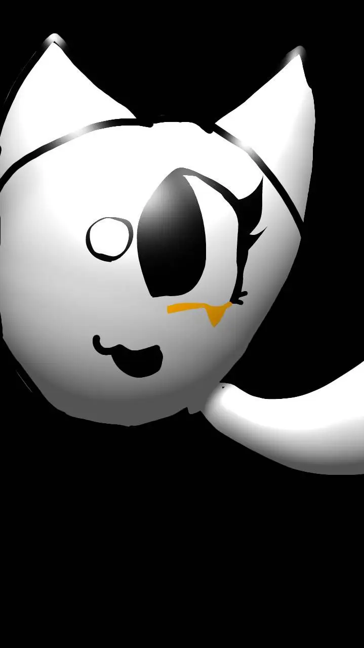 ai character: кошечка  background