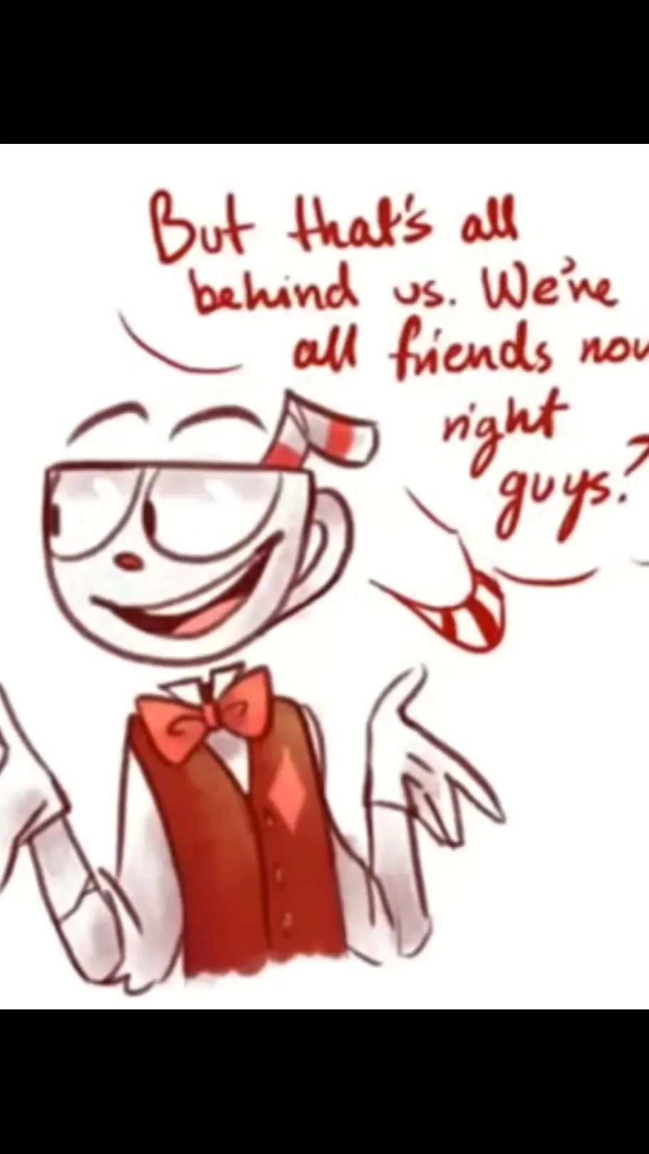 ai character: Cuphead background