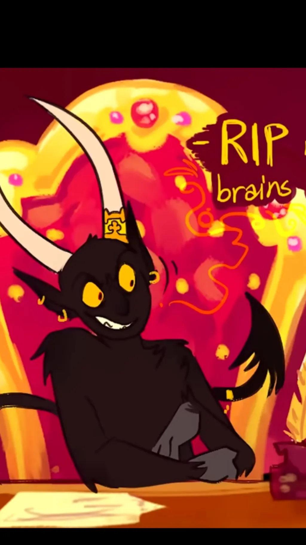 ai character: Devil background