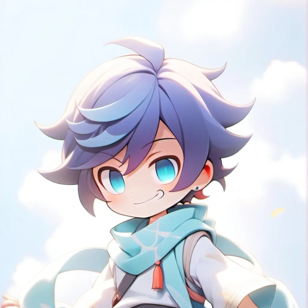 chat with ai character: azure and two time