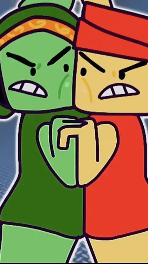 ai character: green beans figiht background