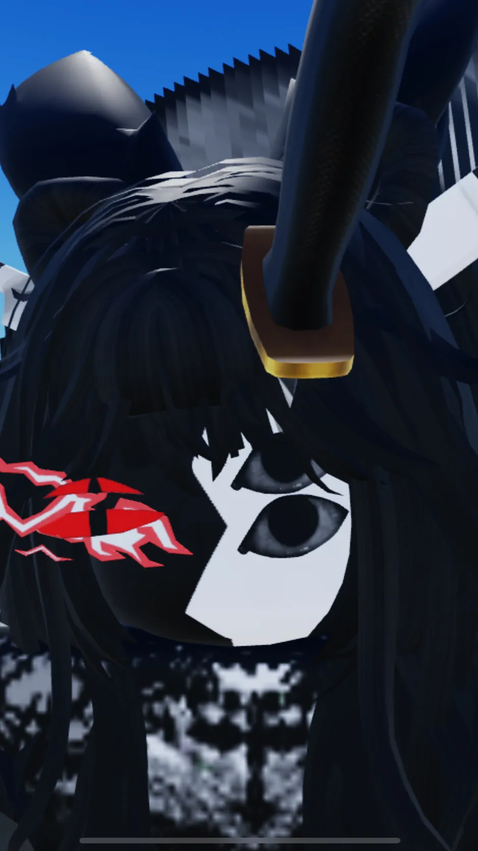 ai character: Izzy being a cutie background