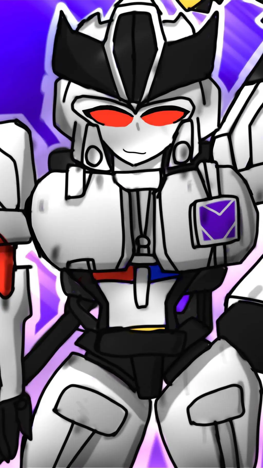 ai character: Megaempress  background