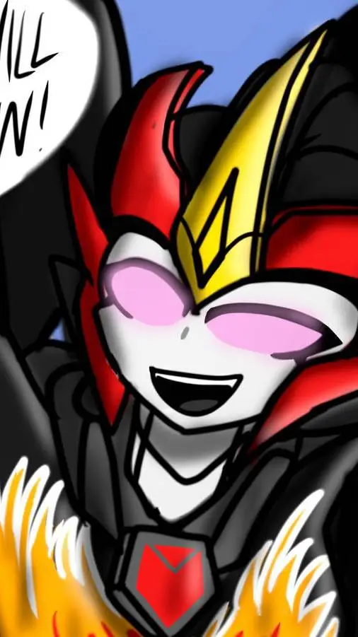 ai character: Flamewar V2 background