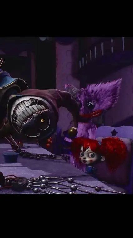 ai character: Poppy Playtime 5 background