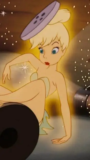 ai character: Tinker Bell  background