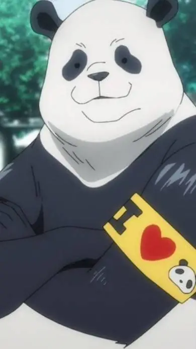 ai character: panda background