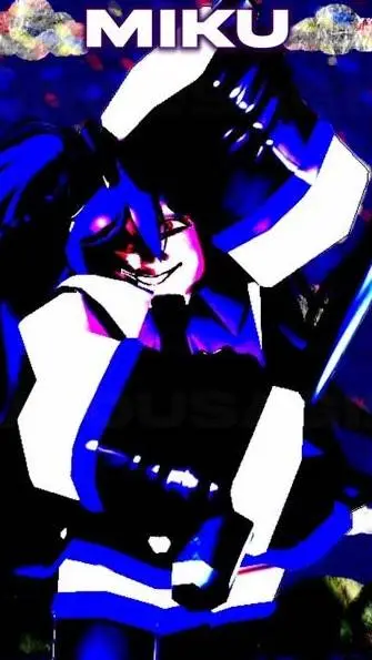 ai character: 1x1x1x1 miku background