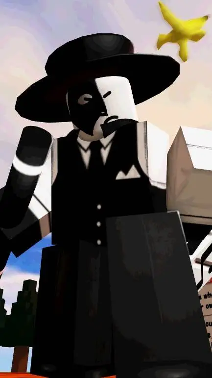ai character: artful background