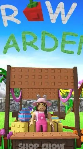 ai character: grow a garden background