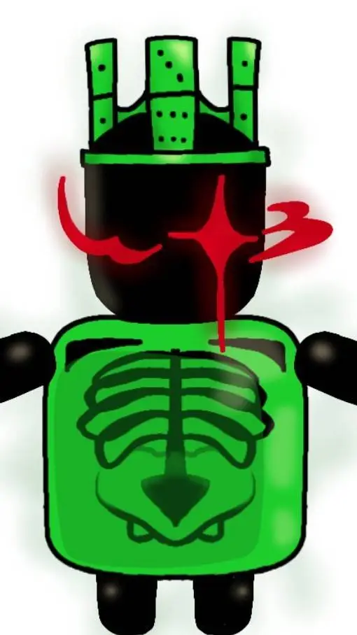 ai character: big belley 1x4 background