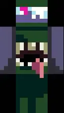 ai character: green imposter background