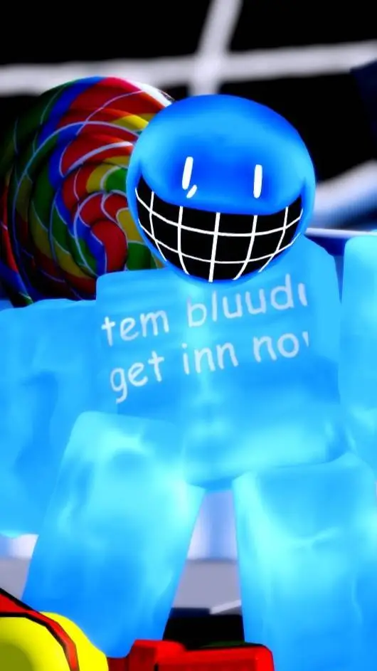 ai character: bluudude background
