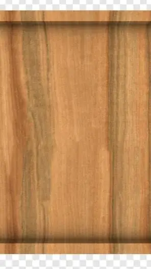ai character: wooden square background