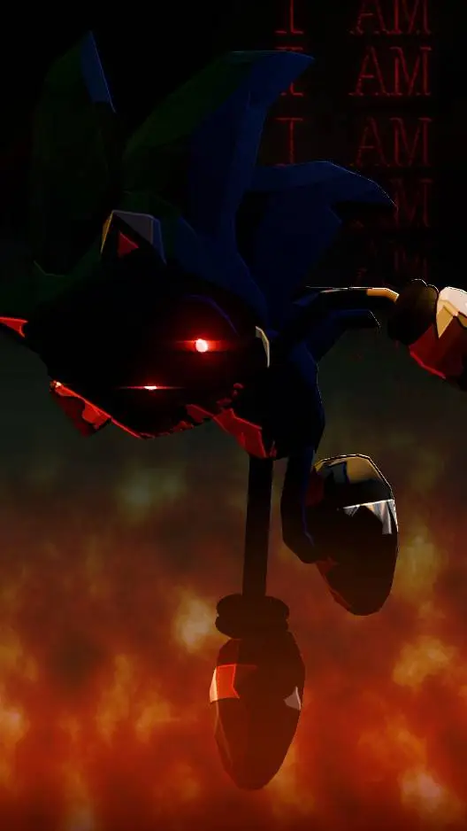 ai character: sonic.exe(forsaken background