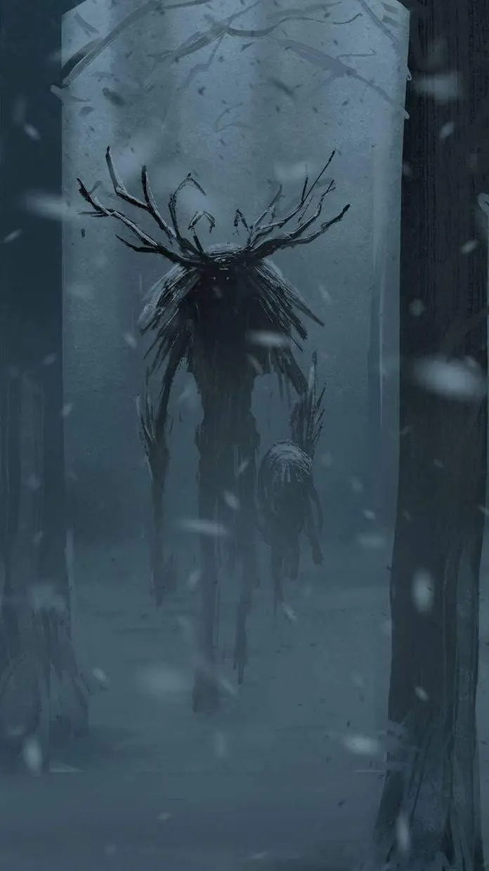 ai character: Вендиго background