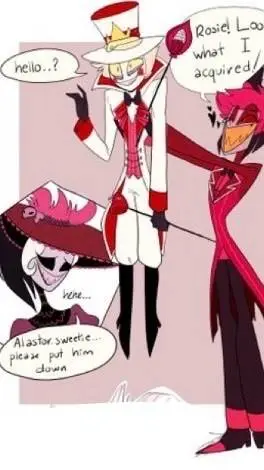 ai character: Radioapple background