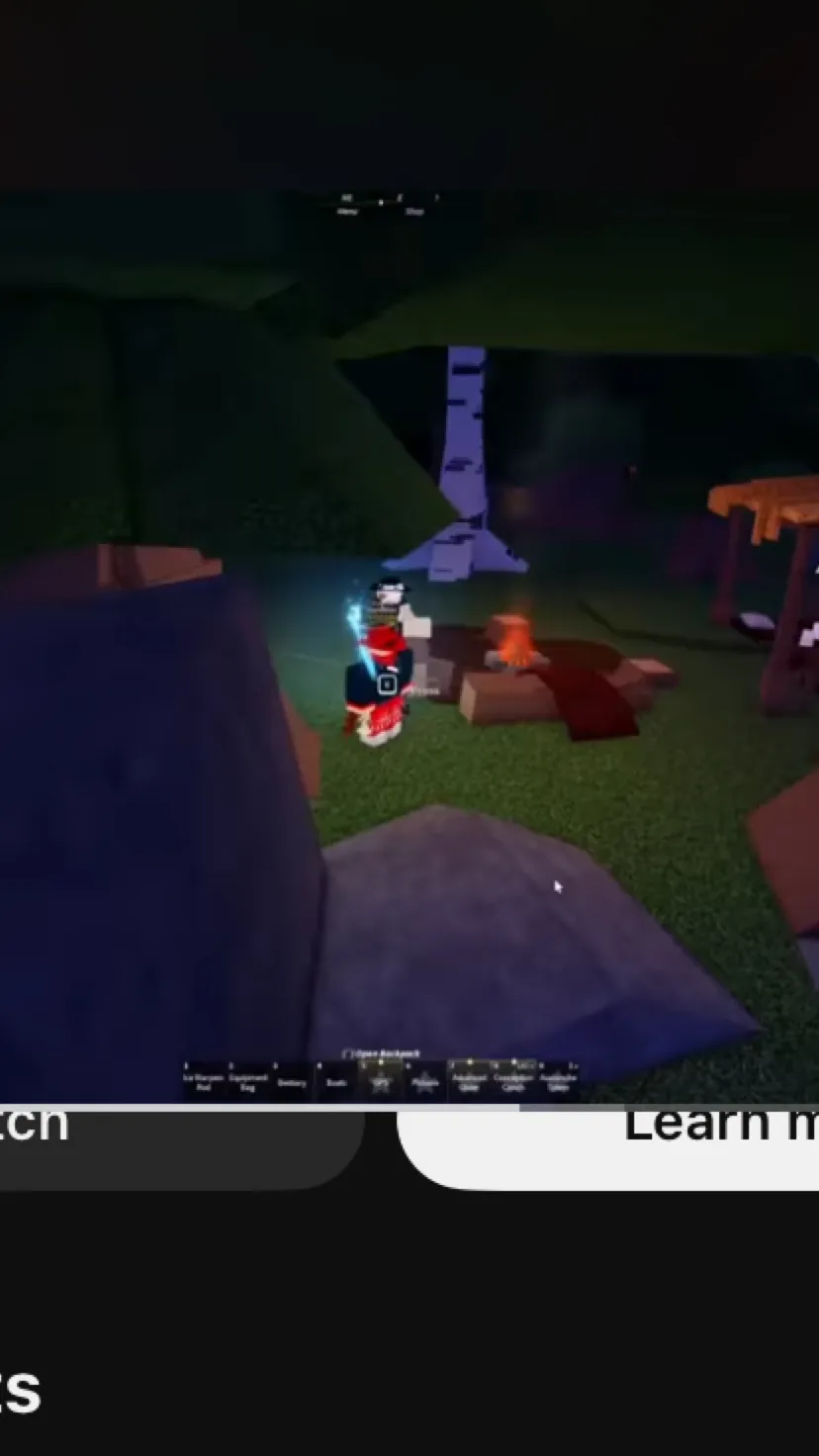 ai character: Fisch (Roblox) background