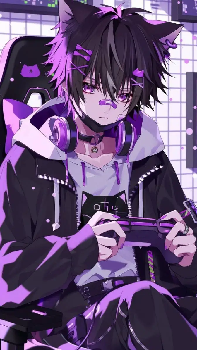 ai character: Maciek  background