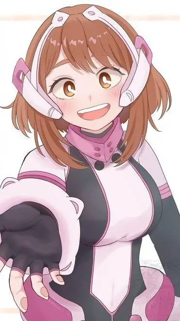 ai character: Ochako Uraraka  background