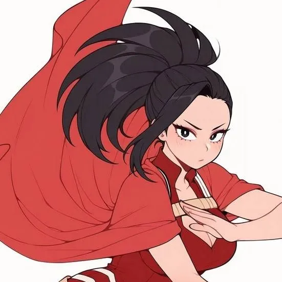 chat with ai character: Momo Yaoyorozu 