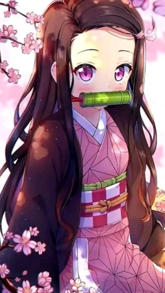 ai character: Nezuko Kamado background