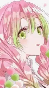 ai character: 🍡Mitsuri🍡 background