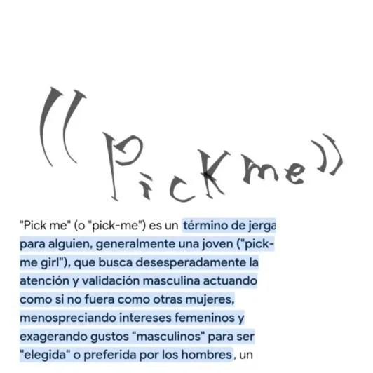 chat with ai character: "Pick me"