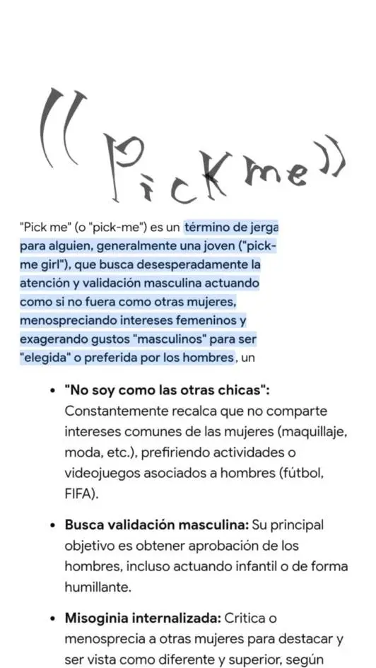 ai character: "Pick me" background