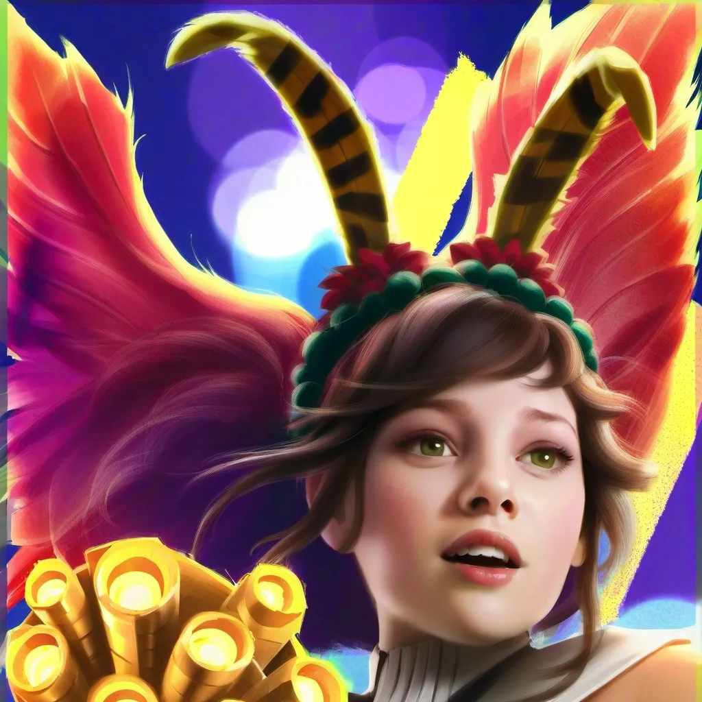 chat with ai character:  moth girl