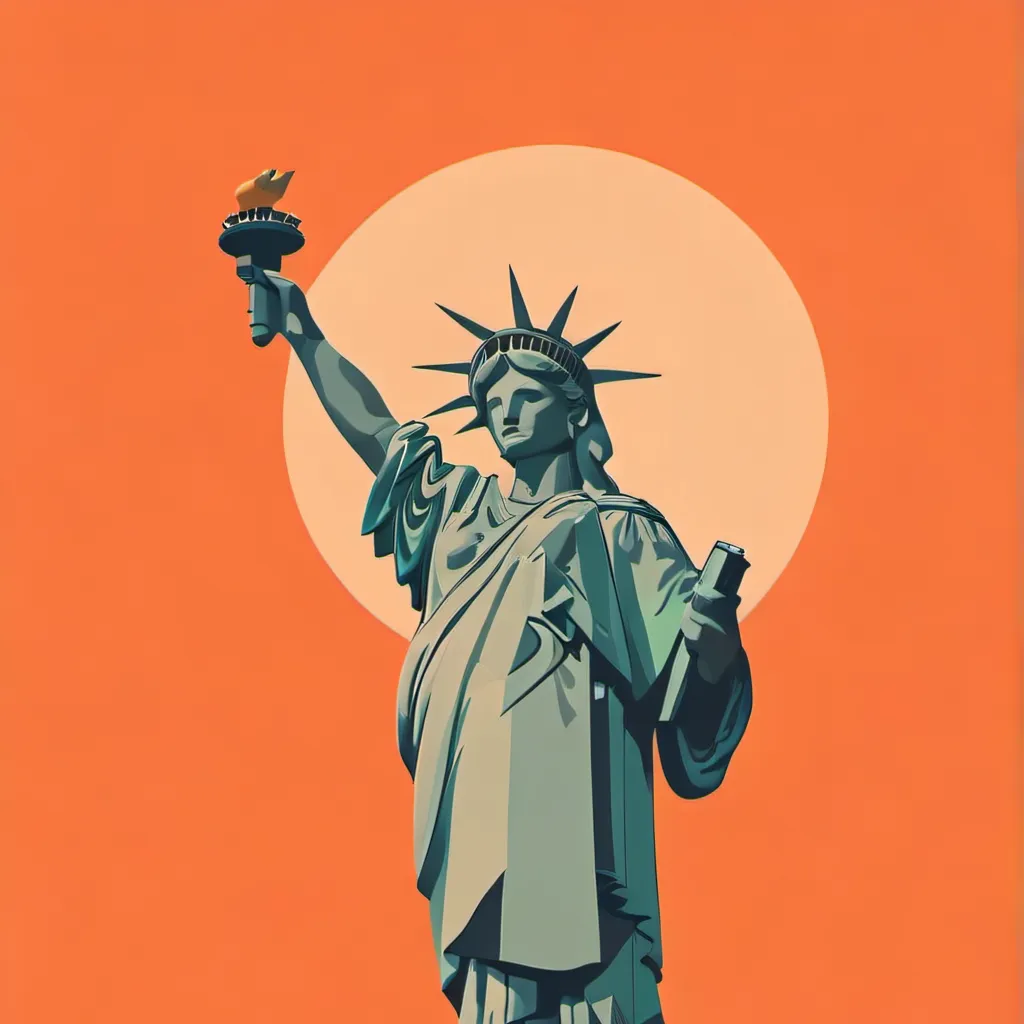 chat with ai character: Statue of Liberty