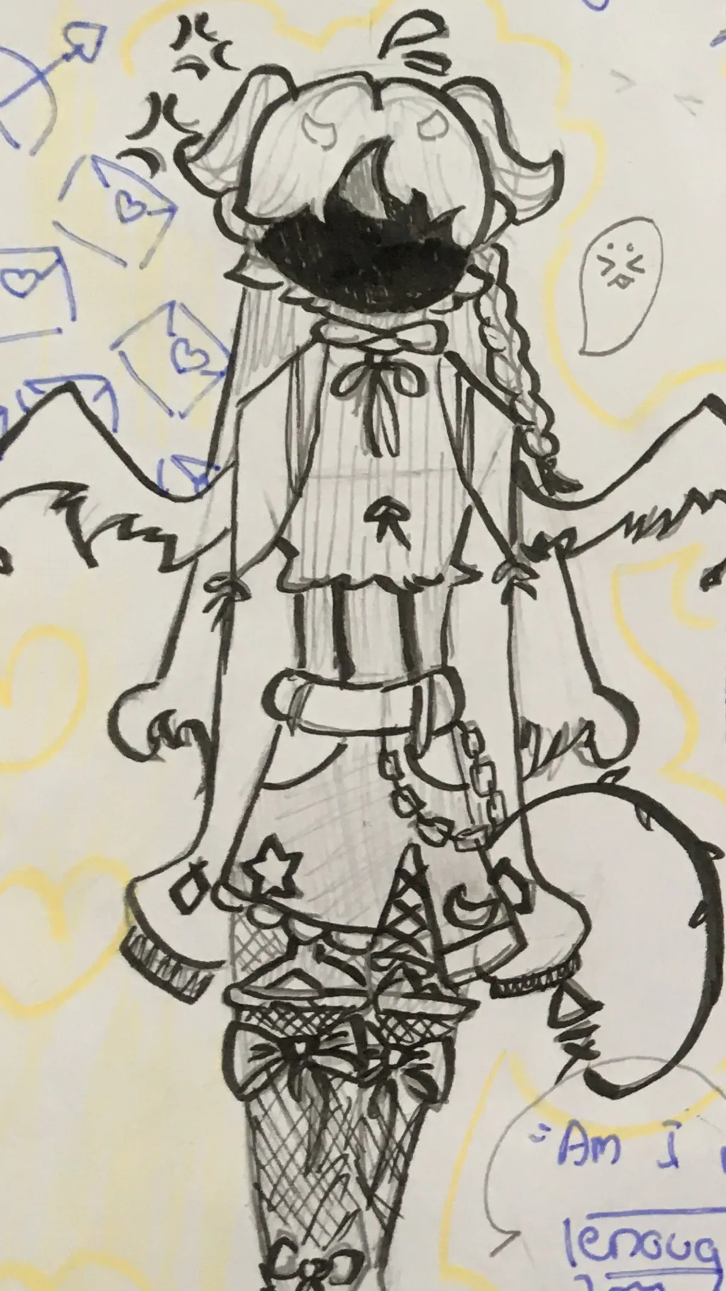 ai character: LunaXivy!! background