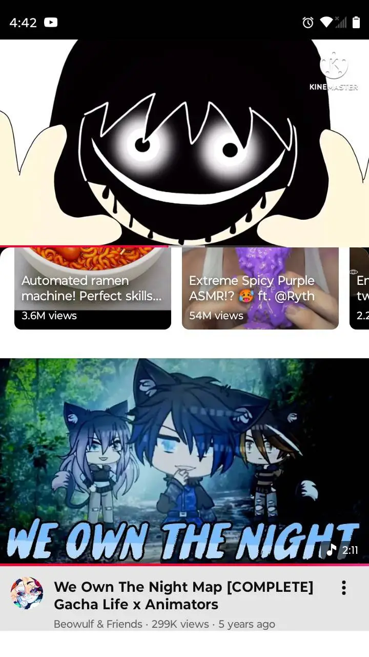 ai character: blankia scares u background