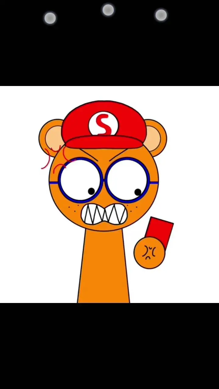 ai character:  Squid OC hat blac background