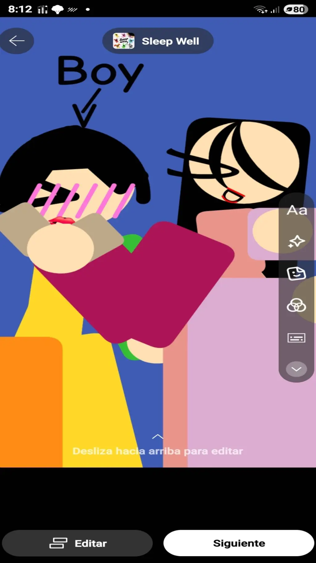ai character: Julio x tu background