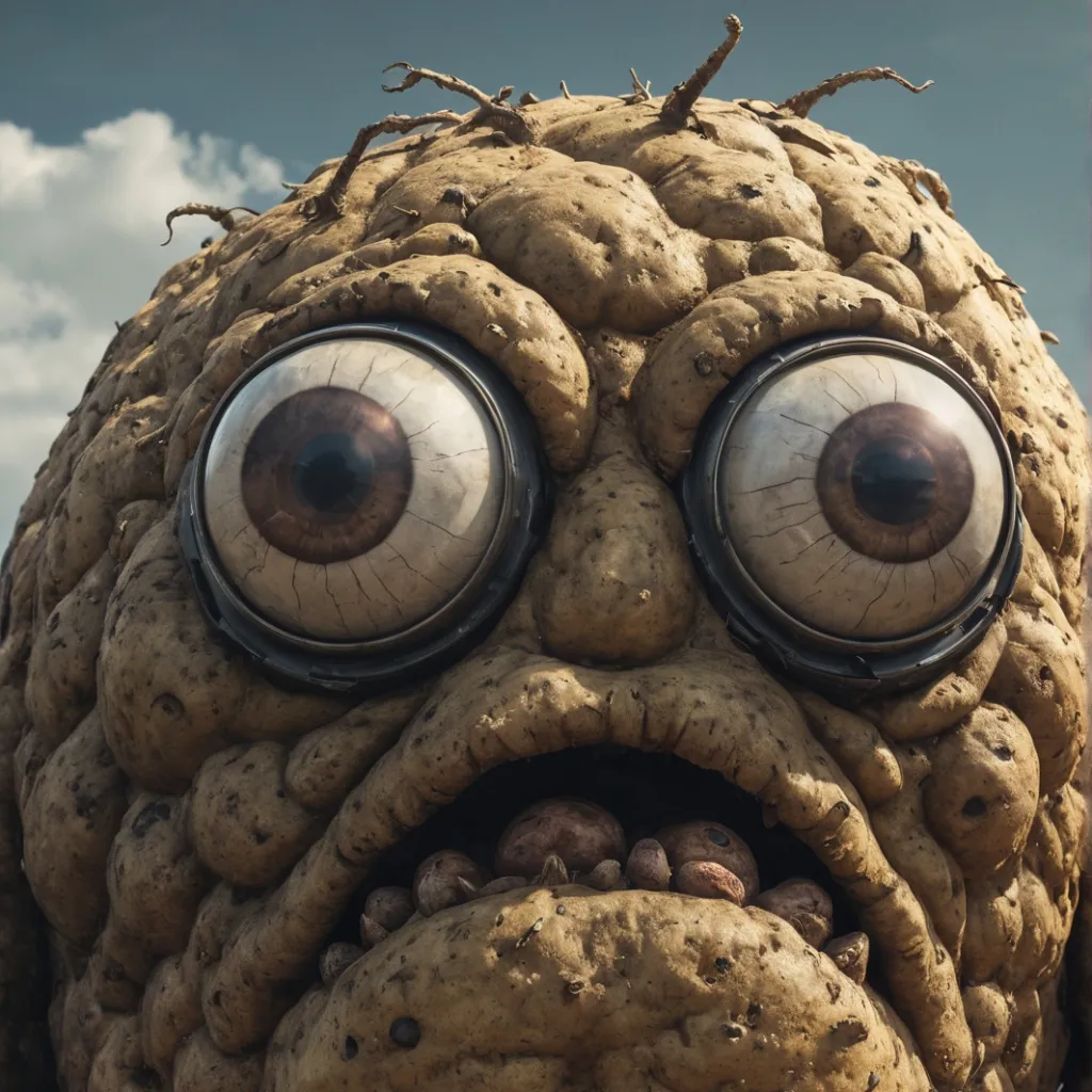 chat with ai character: potato monster