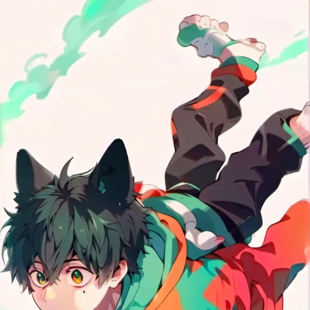 chat with ai character: deku furry Xd