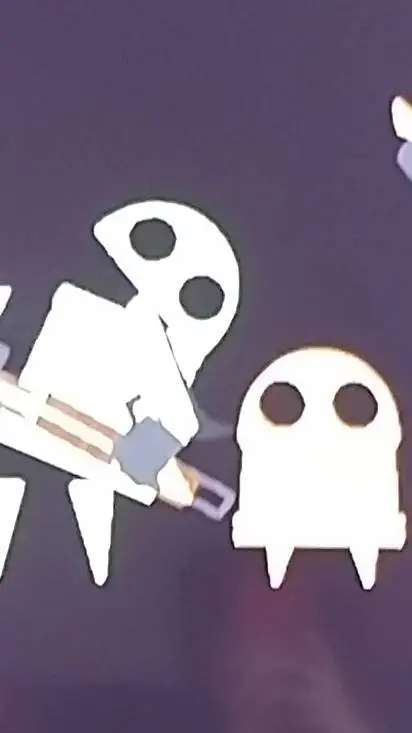 ai character: laranja e verde background