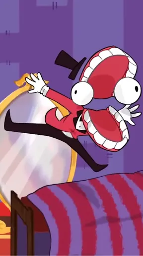 ai character: Rainbow friends!!! background