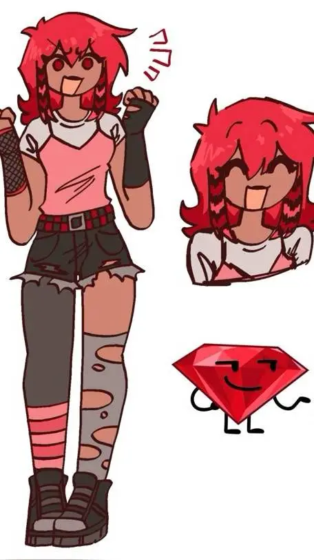 ai character: ruby background