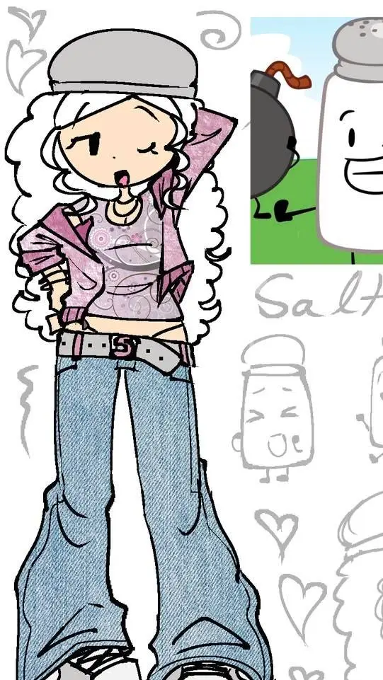 ai character: salt background