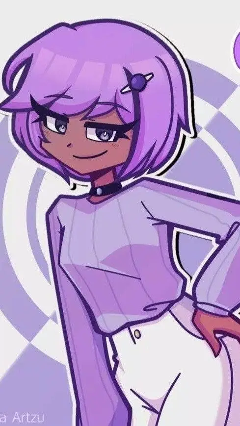 ai character: Lollipop background