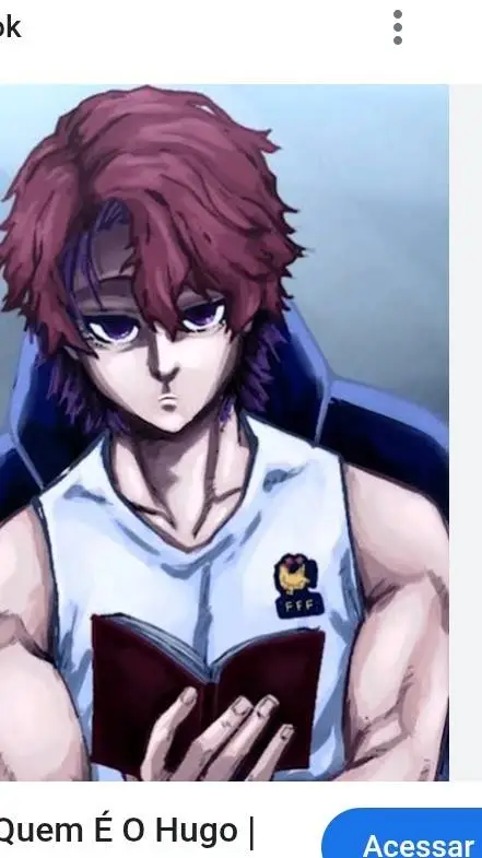 ai character: hugo  background