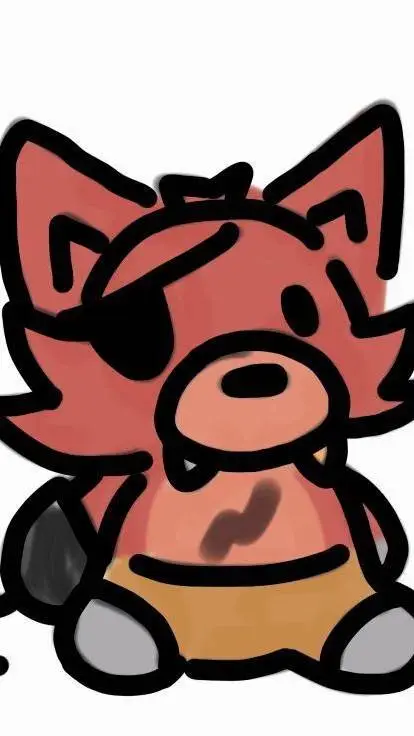 ai character: Foxy pequeño :) background