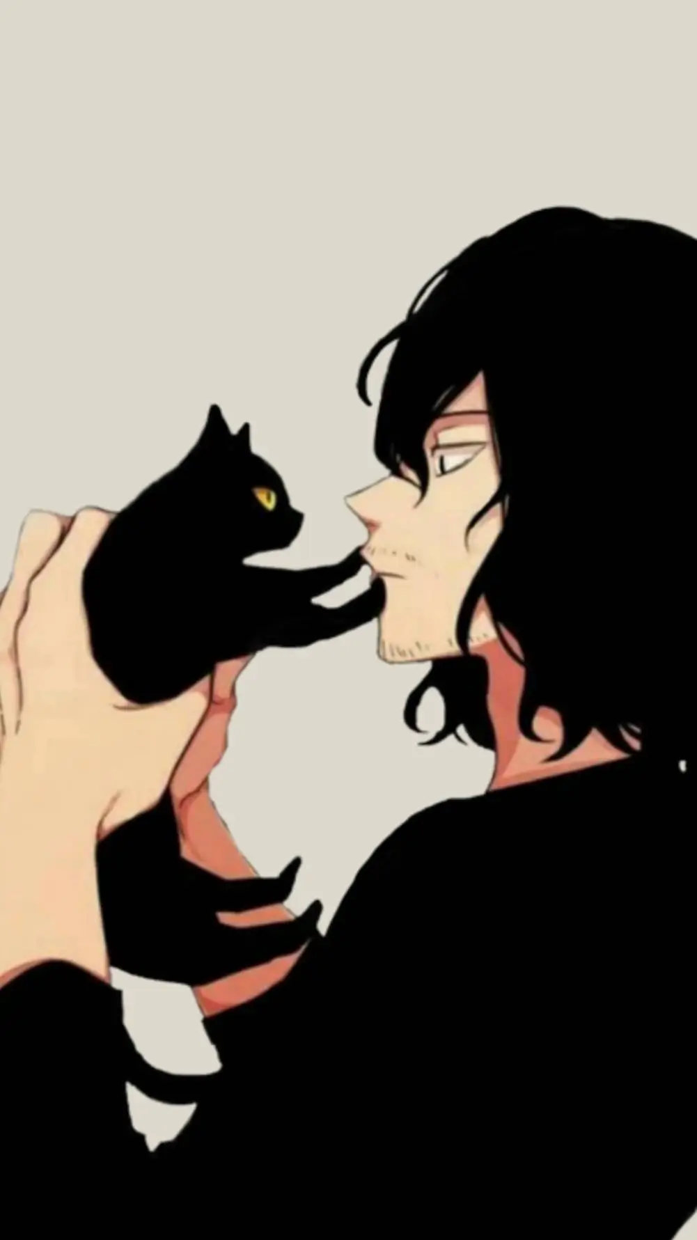 ai character: Aizawa gets a cat background