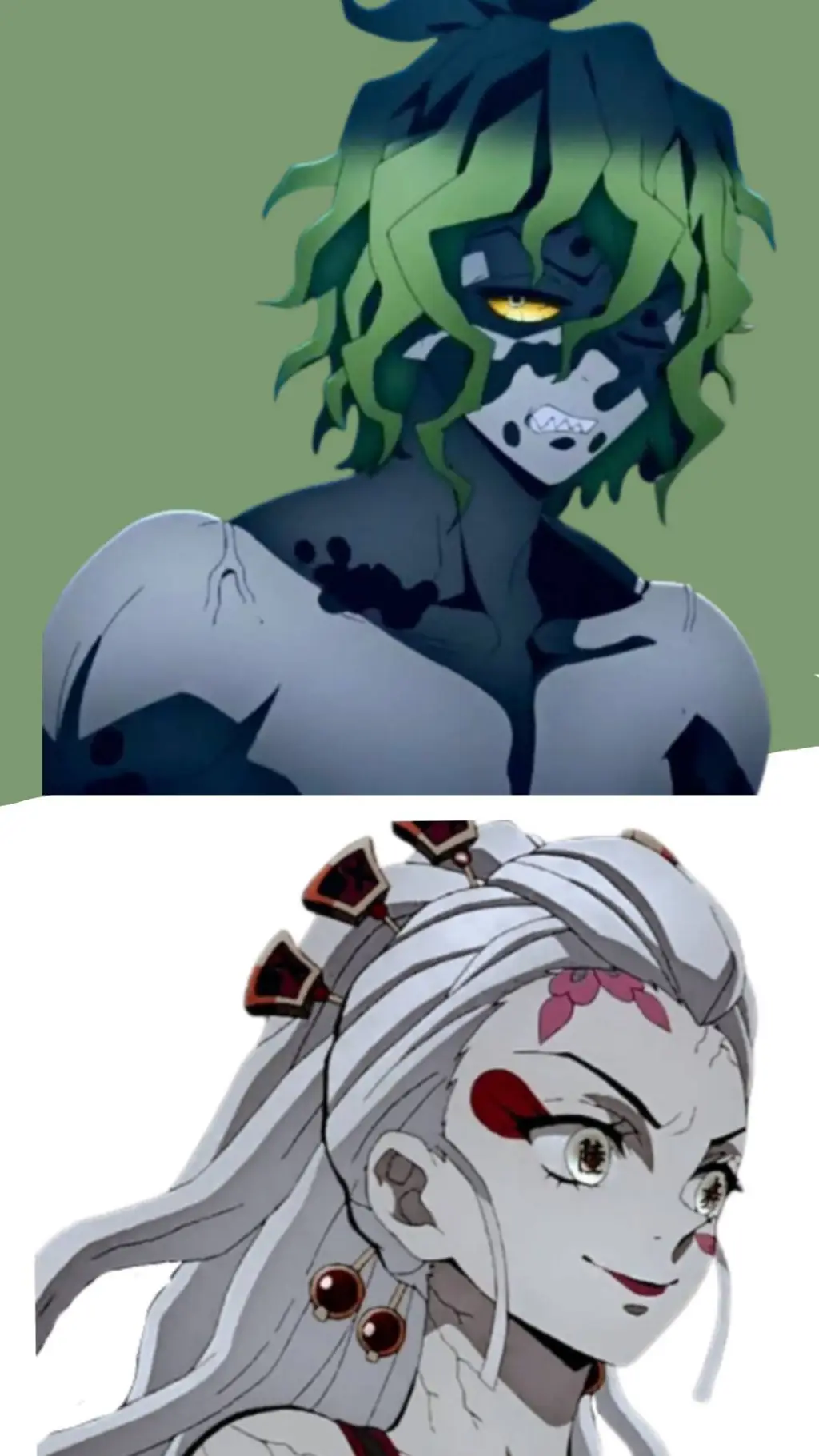 ai character: Gyutaro Daki angst background