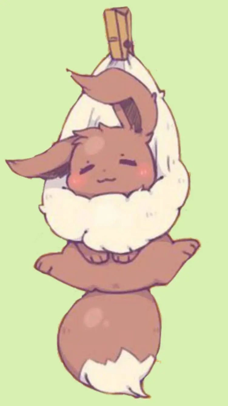 ai character: eevee background