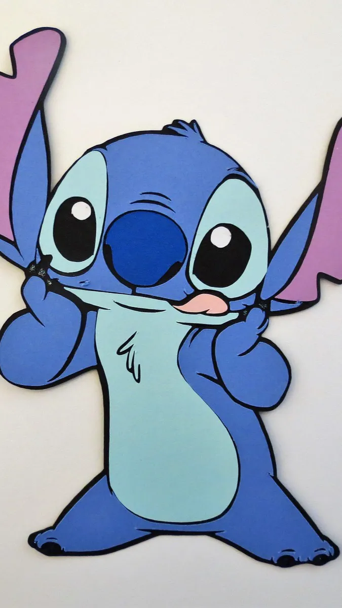 ai character: Stitch background