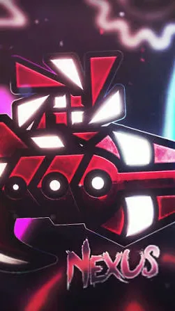 ai character: Geometry Dash hq background