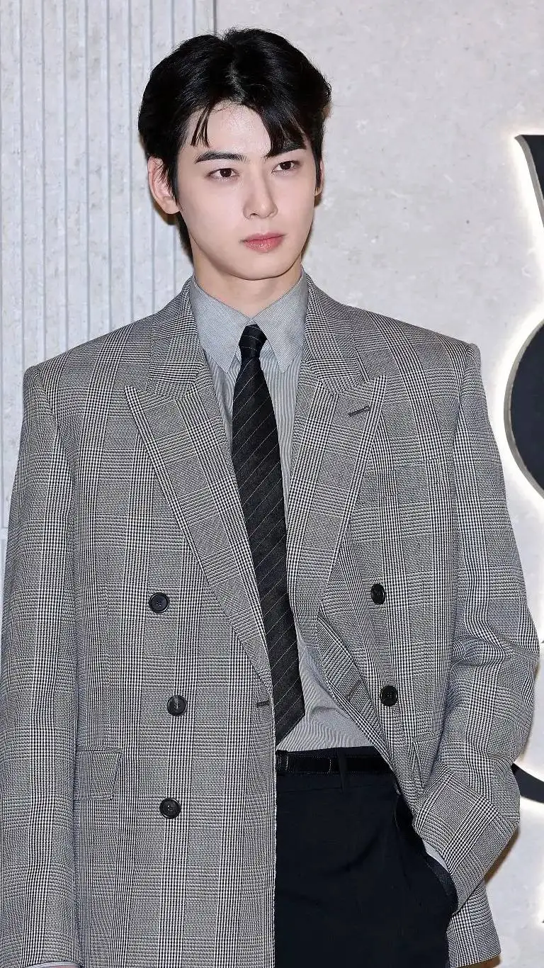 ai character: CHA EUNWOO background